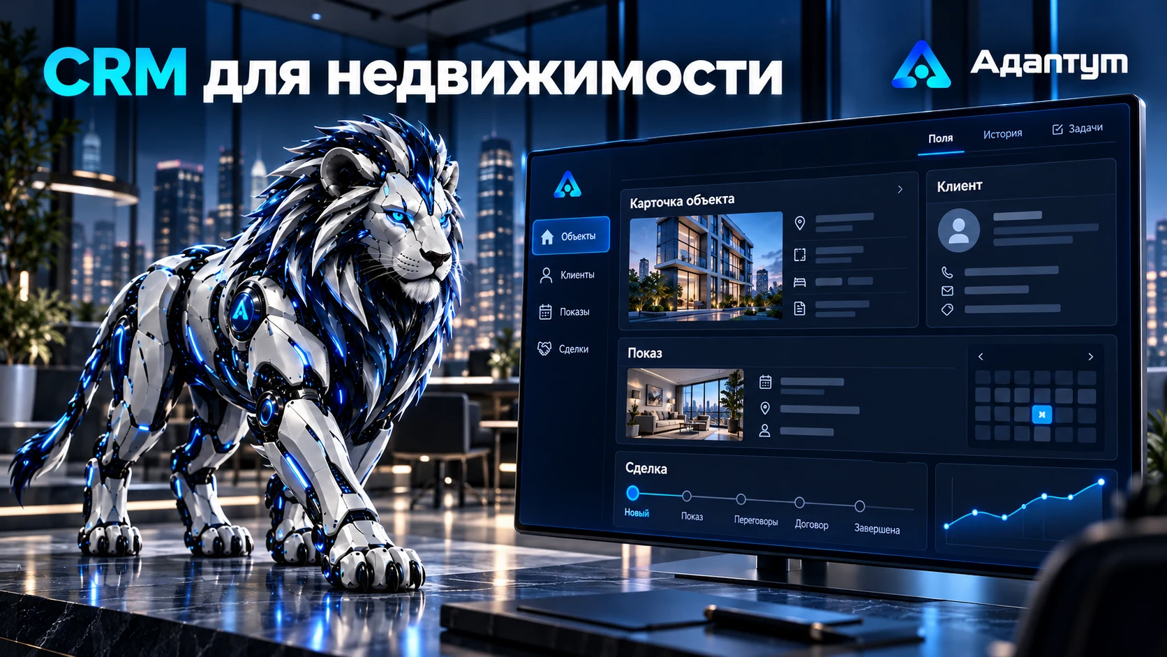 CRM для агентства недвижимости: от первого запроса до полученной комиссии